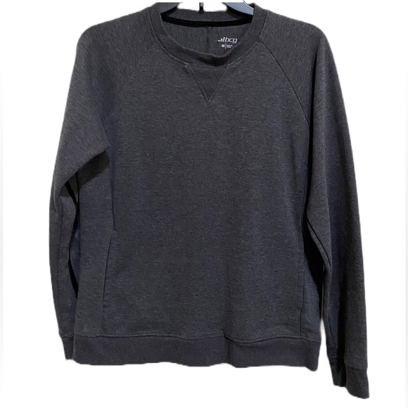 BCG Tops - EUC BCG Charcoal Sweatshirt with Pockets size Medium